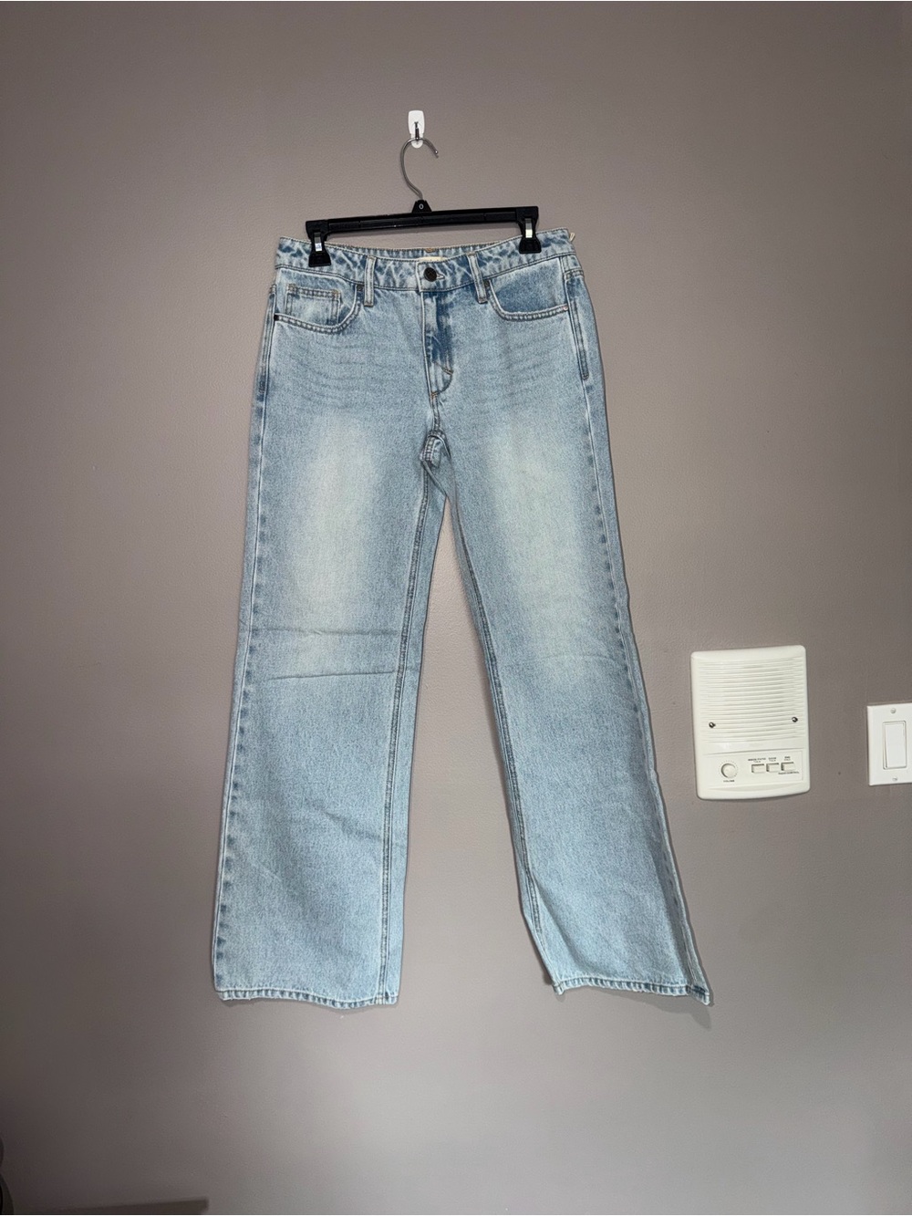 Light Blue Wide-Leg Women’s Jeans - High-Rise Flare